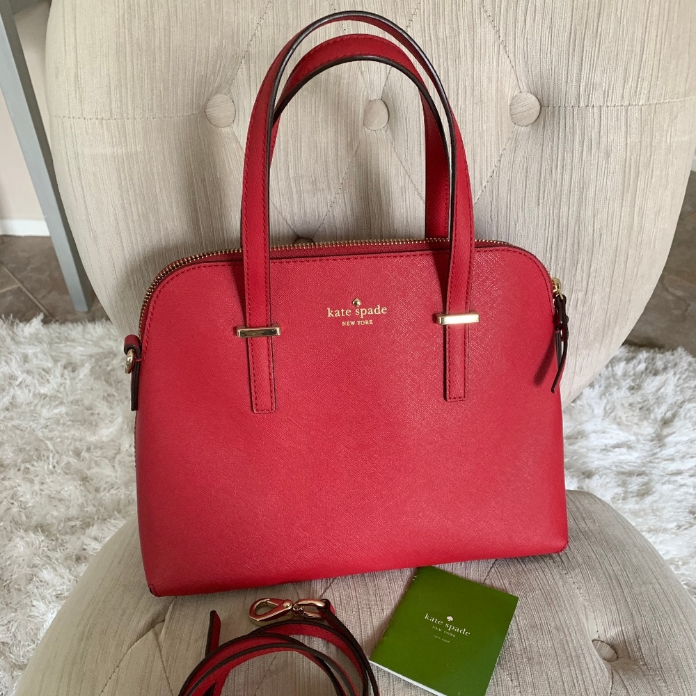 Kate Spade Maise Purse - Cranberry Red